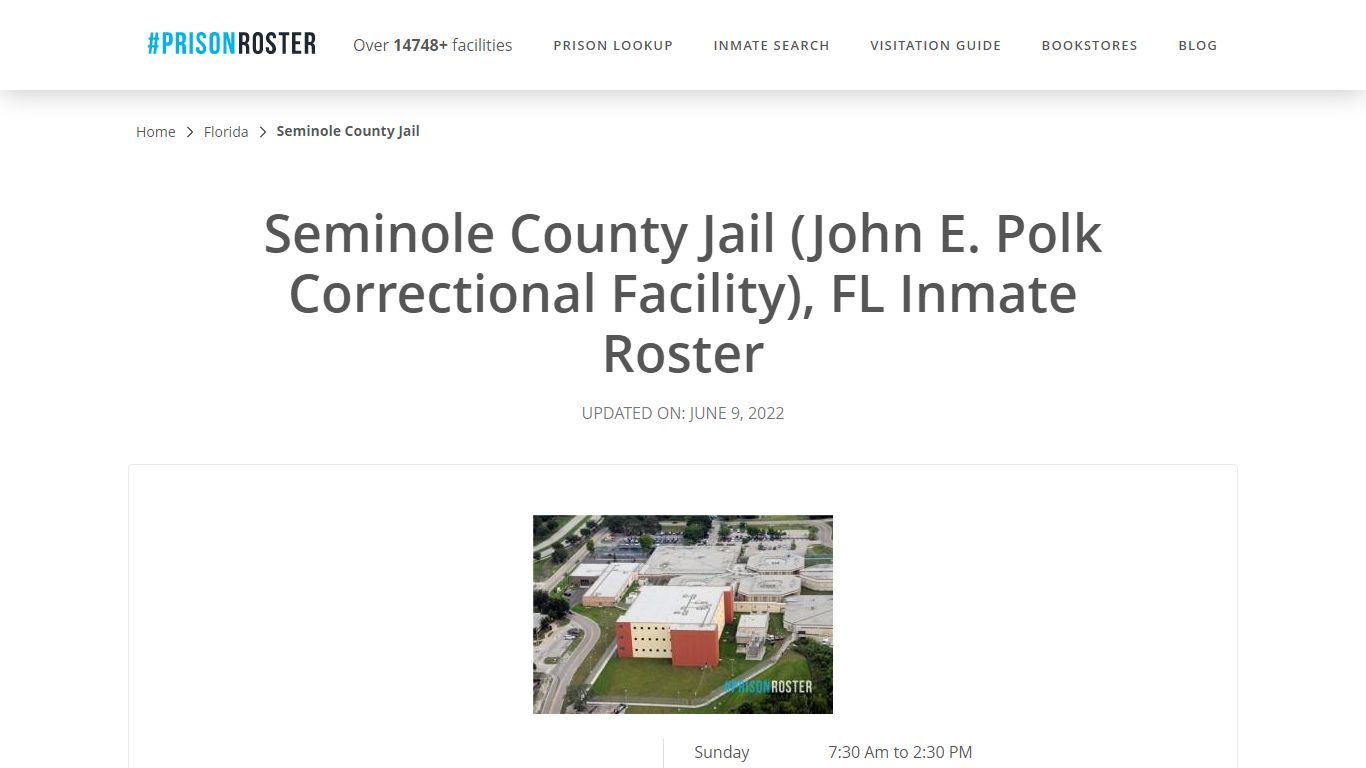 Seminole County Jail - Nationwide Inmate Search | Inmate ...